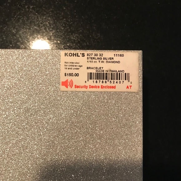 Sterling silver/diamond pet charm bracelet - Picture 5 of 5